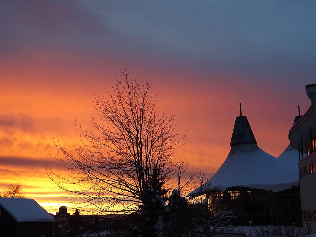 Sonnenaufgang Reha Klinik